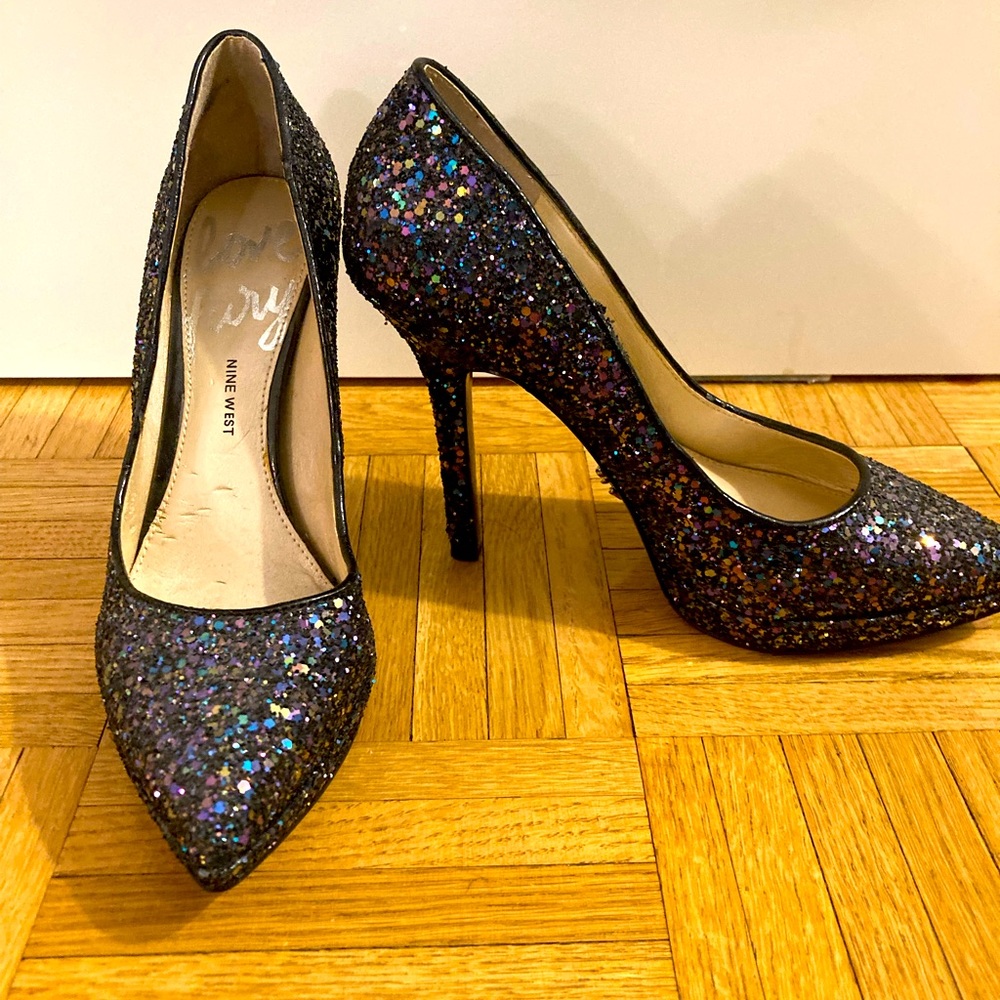 NINE WEST PURPLE SPARKLES 💖